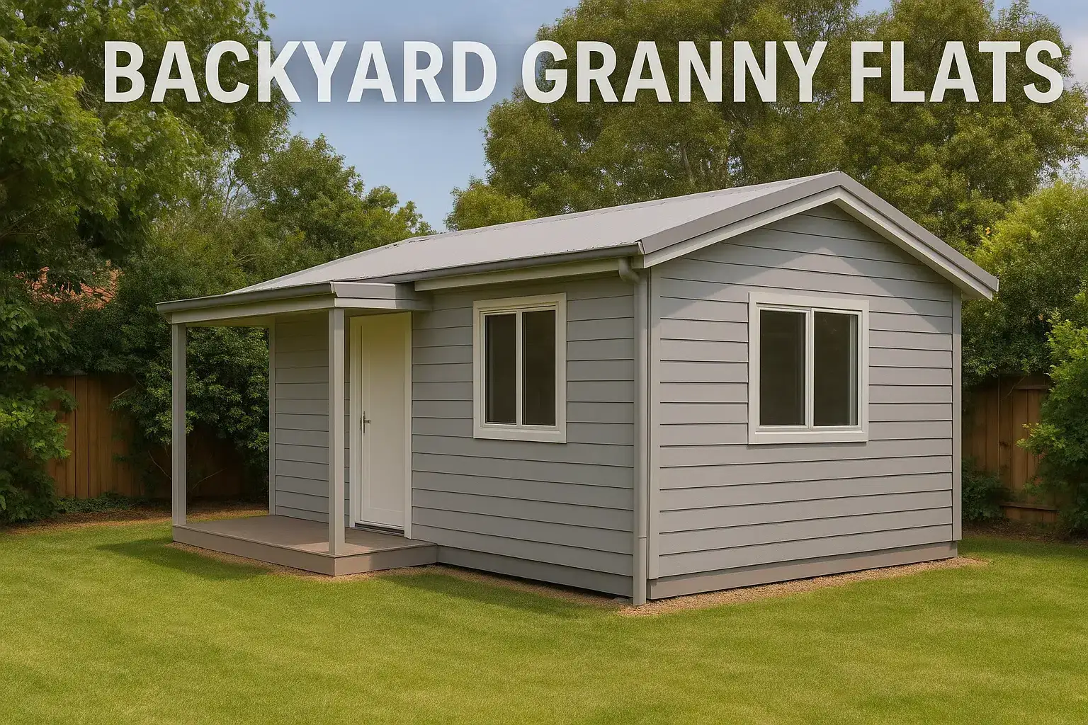 Cheap Backyard Granny Flats